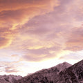 Alpine Twilight Mural Wallpaper - pure wallpaper artwork