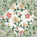 Quilted Floral I Mural Wallpaper - pure wallpaper artwork
