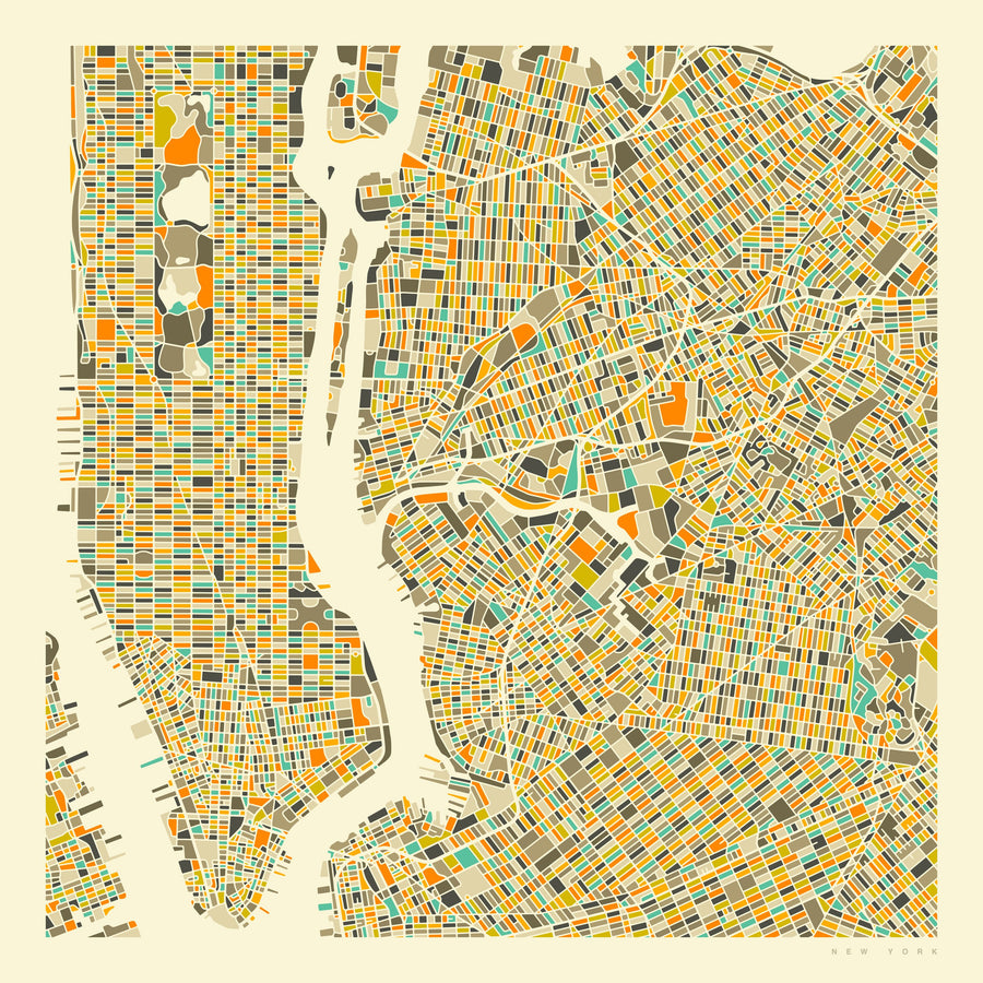 Modern New York Mural Wallpaper