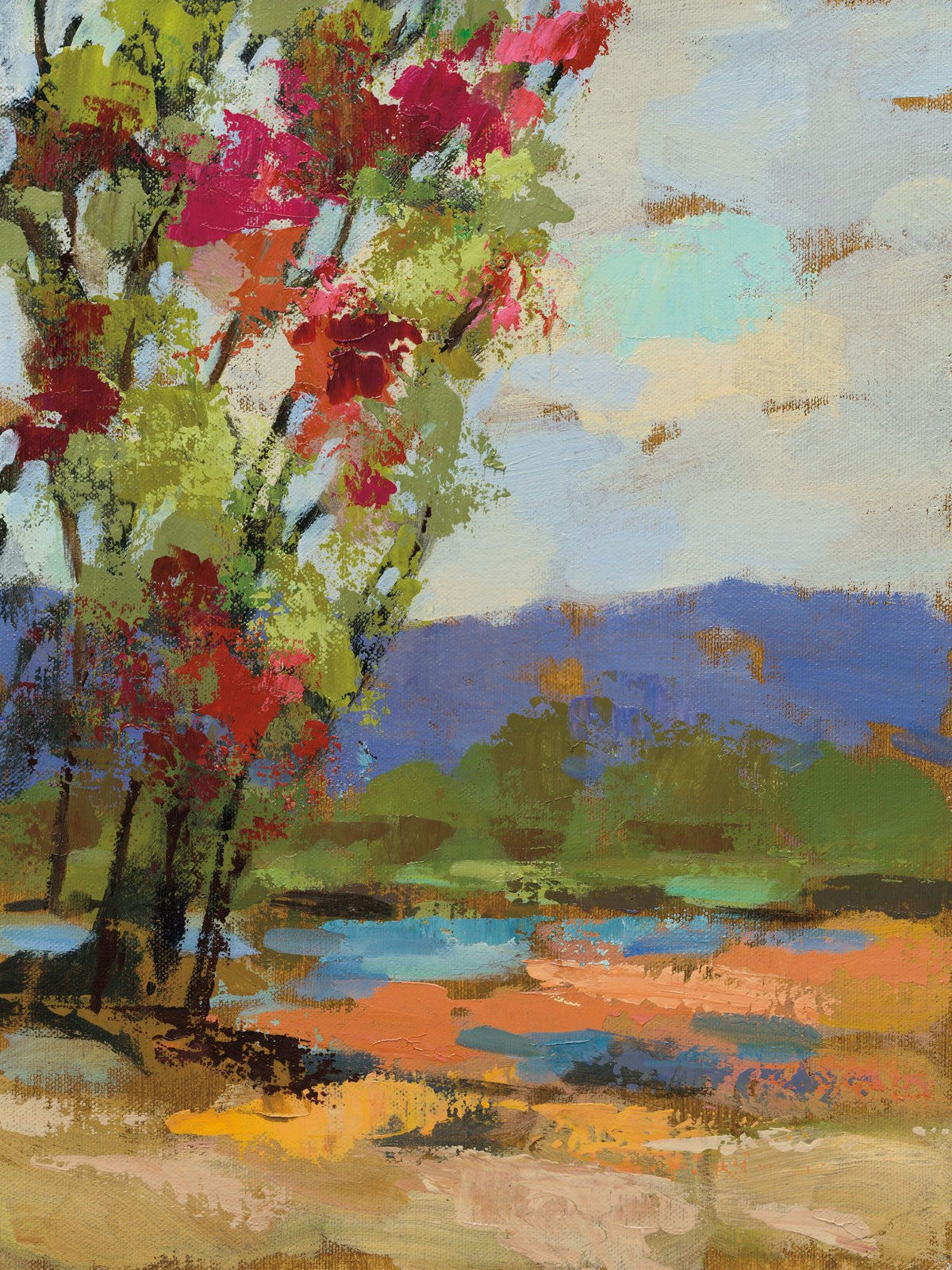 River Edge II Mural Wallpaper - pure wallpaper artwork