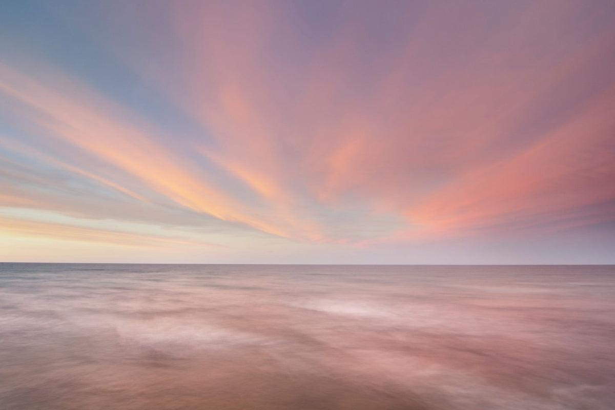 Pink Sky At Night Mural Wallpaper - pure wallpaper artwork
