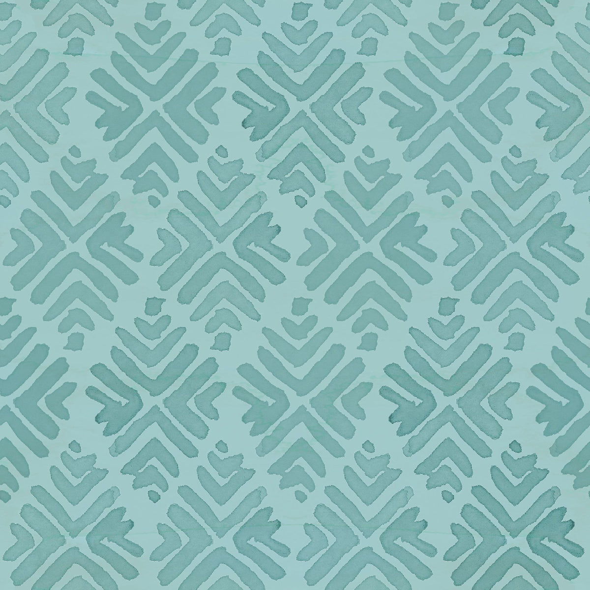 Bohemian Leaves Blue Mural Wallpaper - pure wallpaper artwork