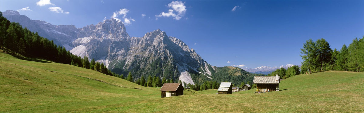 Mountain Cabin Retreat Mural Wallpaper - pure wallpaper artwork