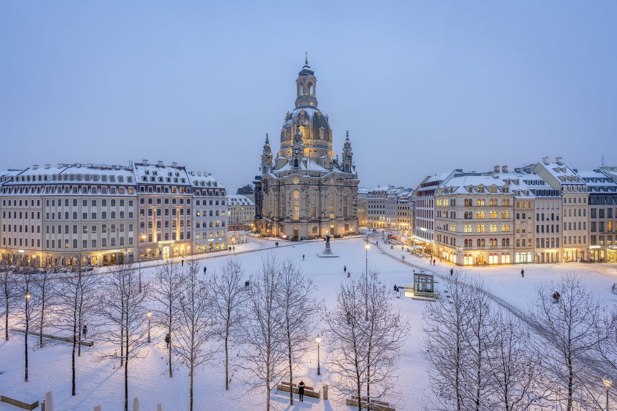 Winter Cathedral Square Mural Wallpaper - pure wallpaper artwork