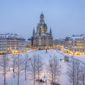 Winter Cathedral Square Mural Wallpaper - pure wallpaper artwork