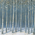 Shimmering Birches Mural Wallpaper - pure wallpaper artwork