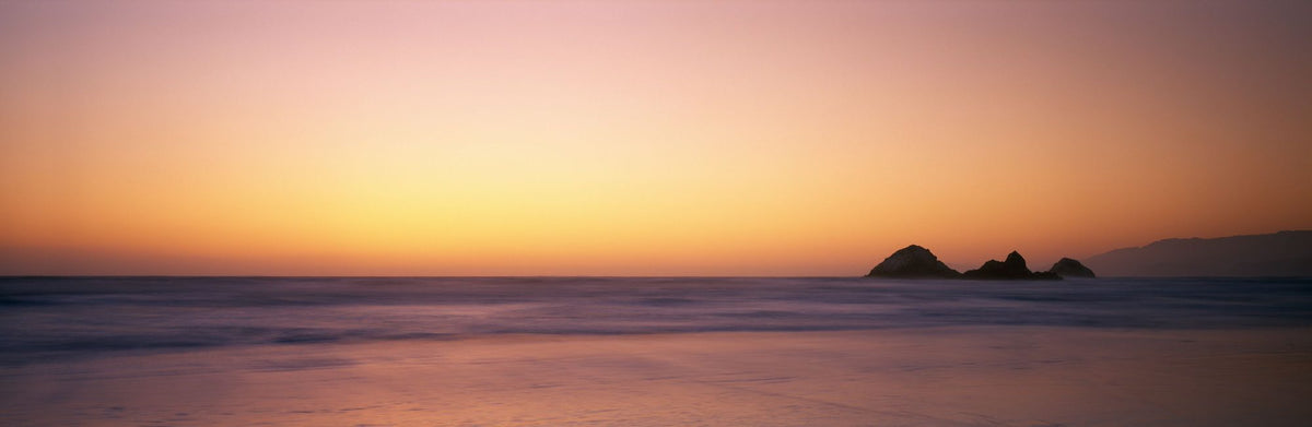 Sunset Serenity Mural Wallpaper - pure wallpaper artwork