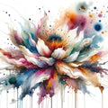 Divine Blossom's Majesty Mural Wallpaper - pure wallpaper artwork