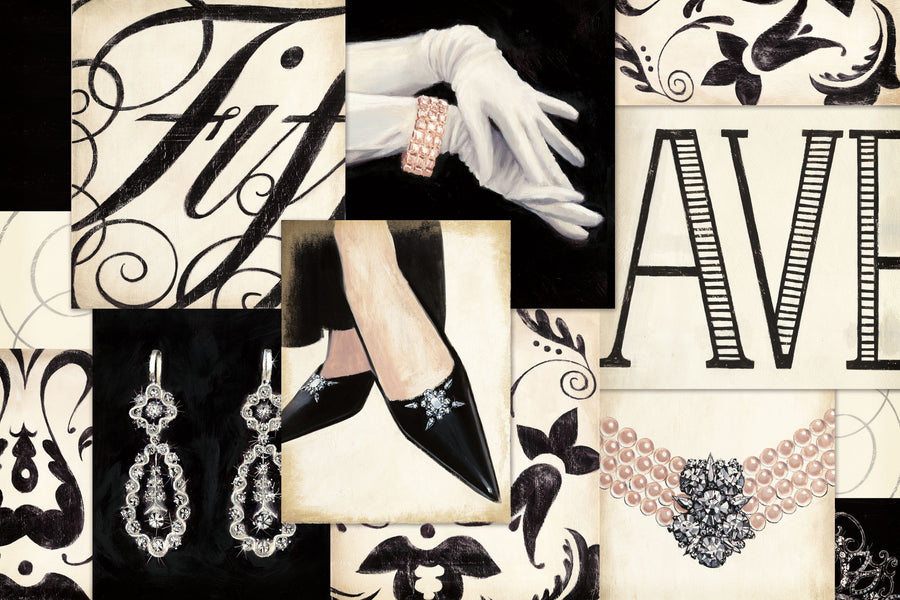 Fifth Avenue Collage Mural Wallpaper