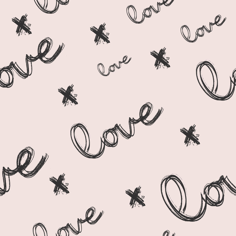 Love Letter Mural Wallpaper