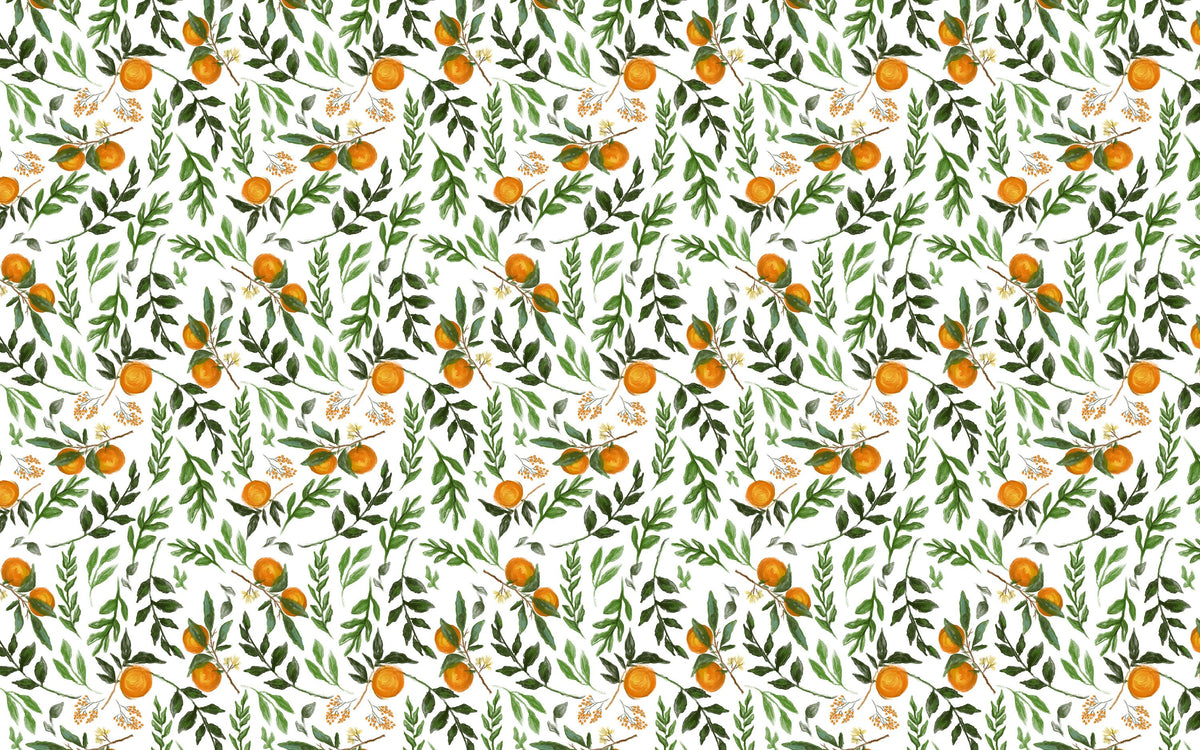 I See Oranges Mural Wallpaper - pure wallpaper artwork