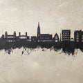 Felixstowe England Skyline Concrete Mural Wallpaper - pure wallpaper artwork