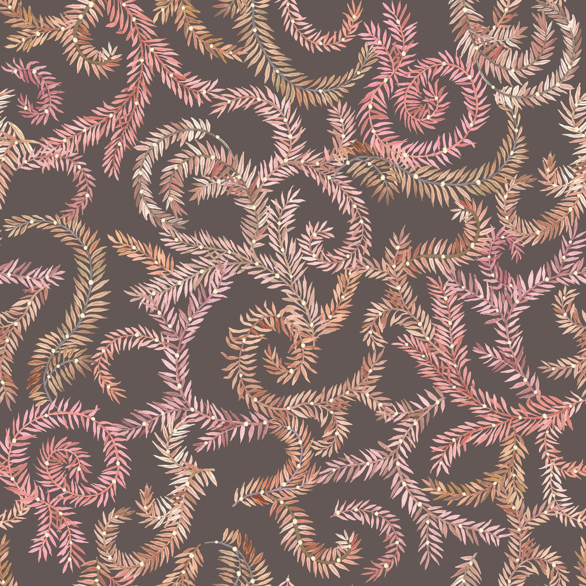 Olive Tree, Mauve Mural Wallpaper - pure wallpaper artwork