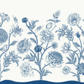 Proud Victorian Flowers Mural Wallpaper - Light Tone - pure wallpaper artwork
