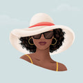 Beach Girl I Mural Wallpaper - pure wallpaper artwork