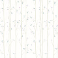 Thin Spring Trees Mural Wallpaper - pure wallpaper artwork