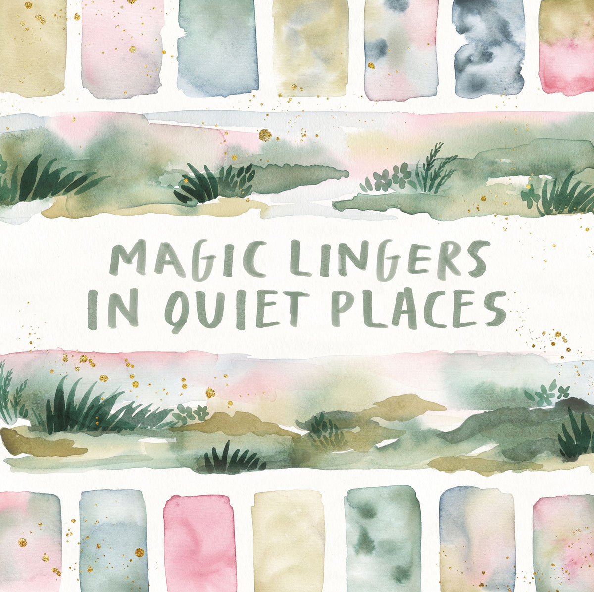 Midsummer Meadow II Mural Wallpaper - pure wallpaper artwork