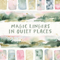 Midsummer Meadow II Mural Wallpaper - pure wallpaper artwork
