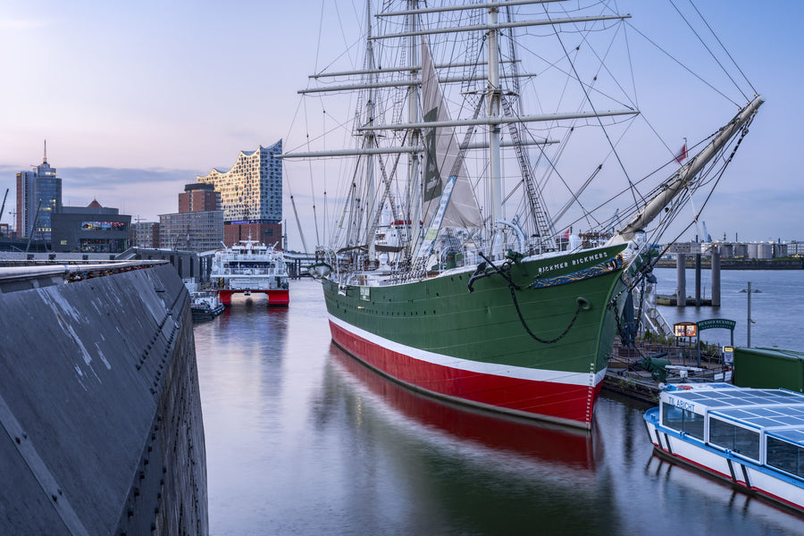 Harbor Berth Mural Wallpaper
