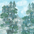 Treehouse Neighborhood Cool Mural Wallpaper - pure wallpaper artwork