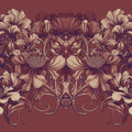Scandi Flower VI Mural Wallpaper - pure wallpaper artwork