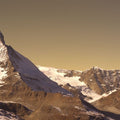 Golden Summit Mural Wallpaper - pure wallpaper artwork