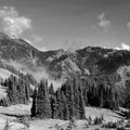 Olympic Mountains Mural Wallpaper - pure wallpaper artwork