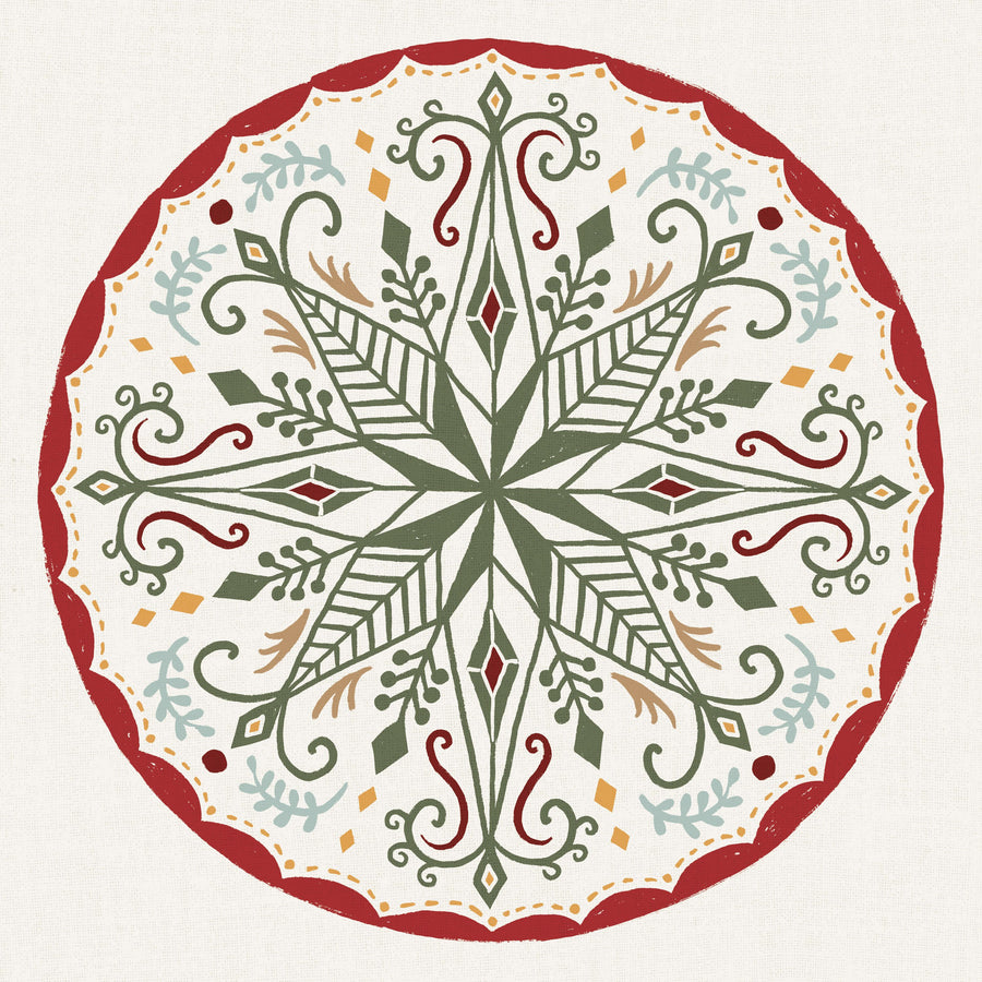 Holiday Form XII Color Mural Wallpaper