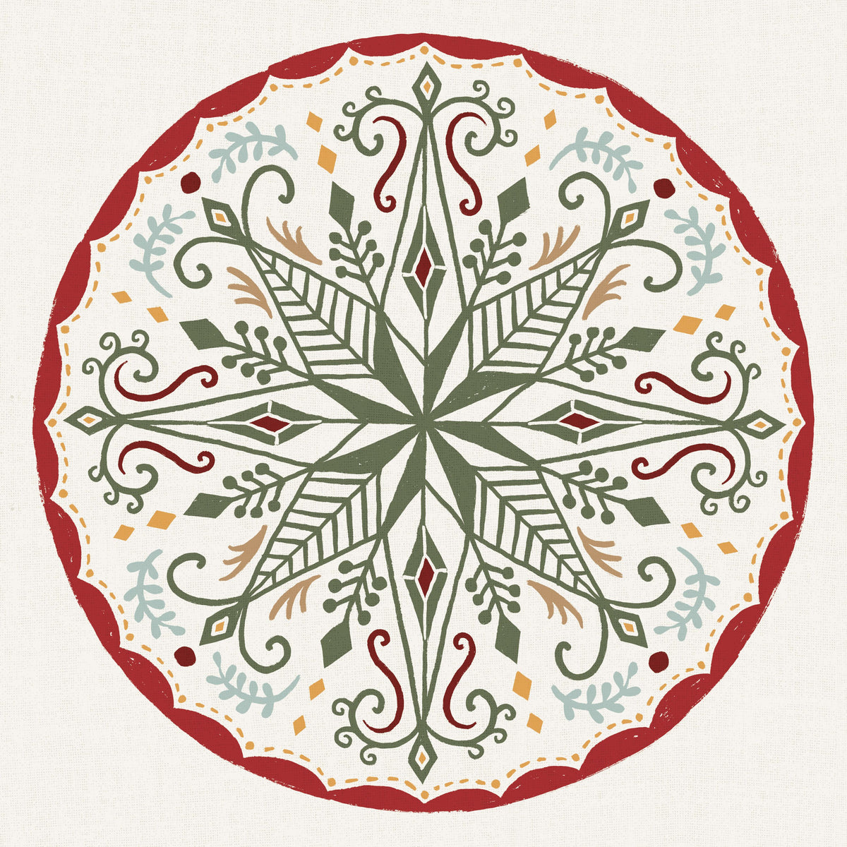 Holiday Form XII Color Mural Wallpaper - pure wallpaper artwork