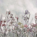 Iris Field Fall Mural Wallpaper - pure wallpaper artwork