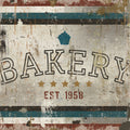 Vintage Bakery Sign Mural Wallpaper - pure wallpaper artwork