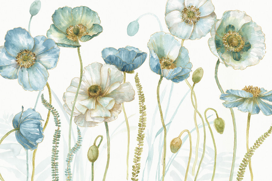 My Greenhouse Flowers I Mural Wallpaper
