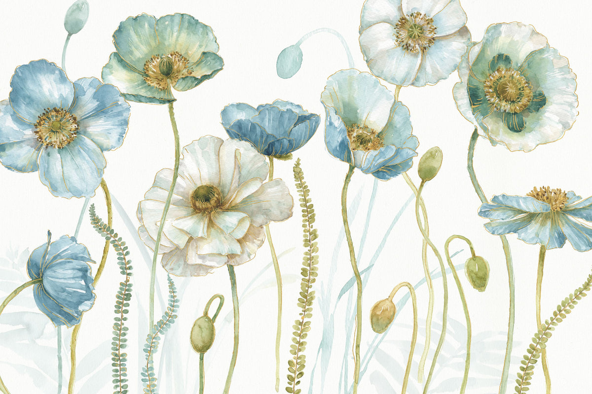 My Greenhouse Flowers I Mural Wallpaper - pure wallpaper artwork
