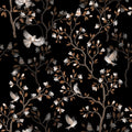 Night Birds Mural Wallpaper - pure wallpaper artwork