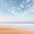 Ocean Horizon Mural Wallpaper - pure wallpaper artwork