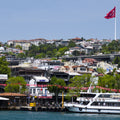 Turkish Waterfront Mural Wallpaper - pure wallpaper artwork