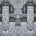 German Renaissance, Periwinkle Mural Wallpaper - pure wallpaper artwork