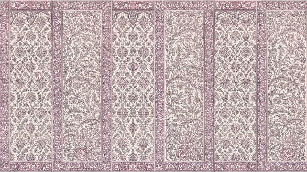 Riad Ornaments, Rose Mural Wallpaper - pure wallpaper artwork