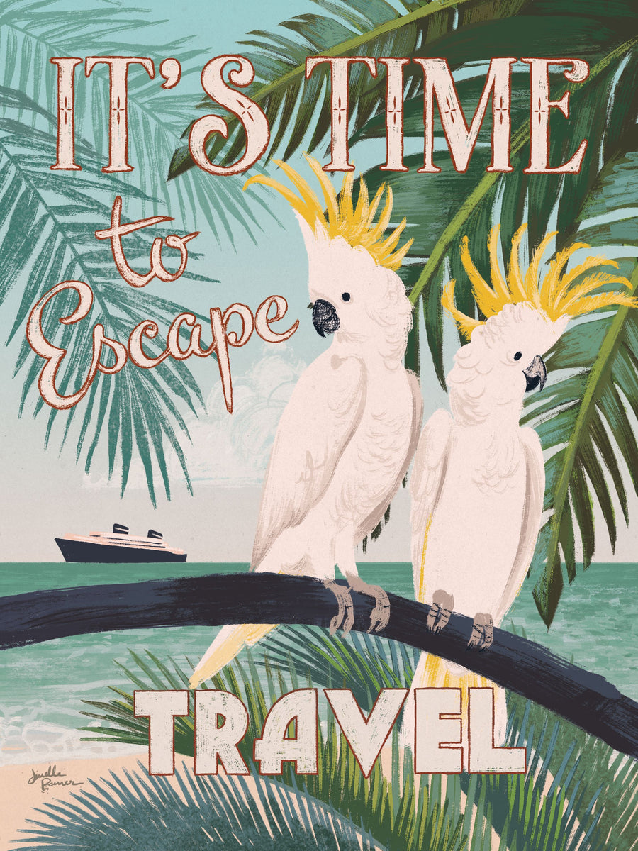 Welcome to Paradise IV Mural Wallpaper