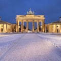 Snowy Brandenburger Tor Mural Wallpaper - pure wallpaper artwork