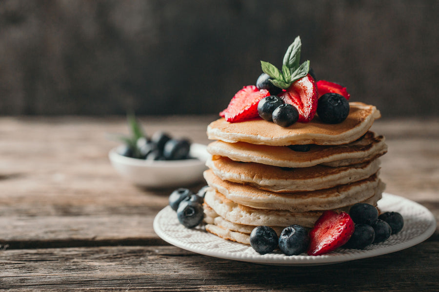 Stack of Pancakes Mural Wallpaper