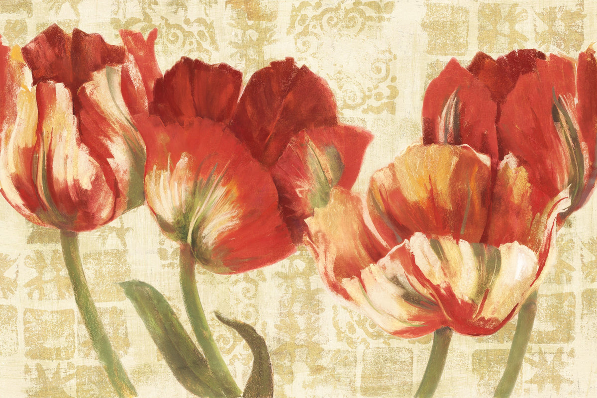 Spring Tulips Mural Wallpaper - pure wallpaper artwork