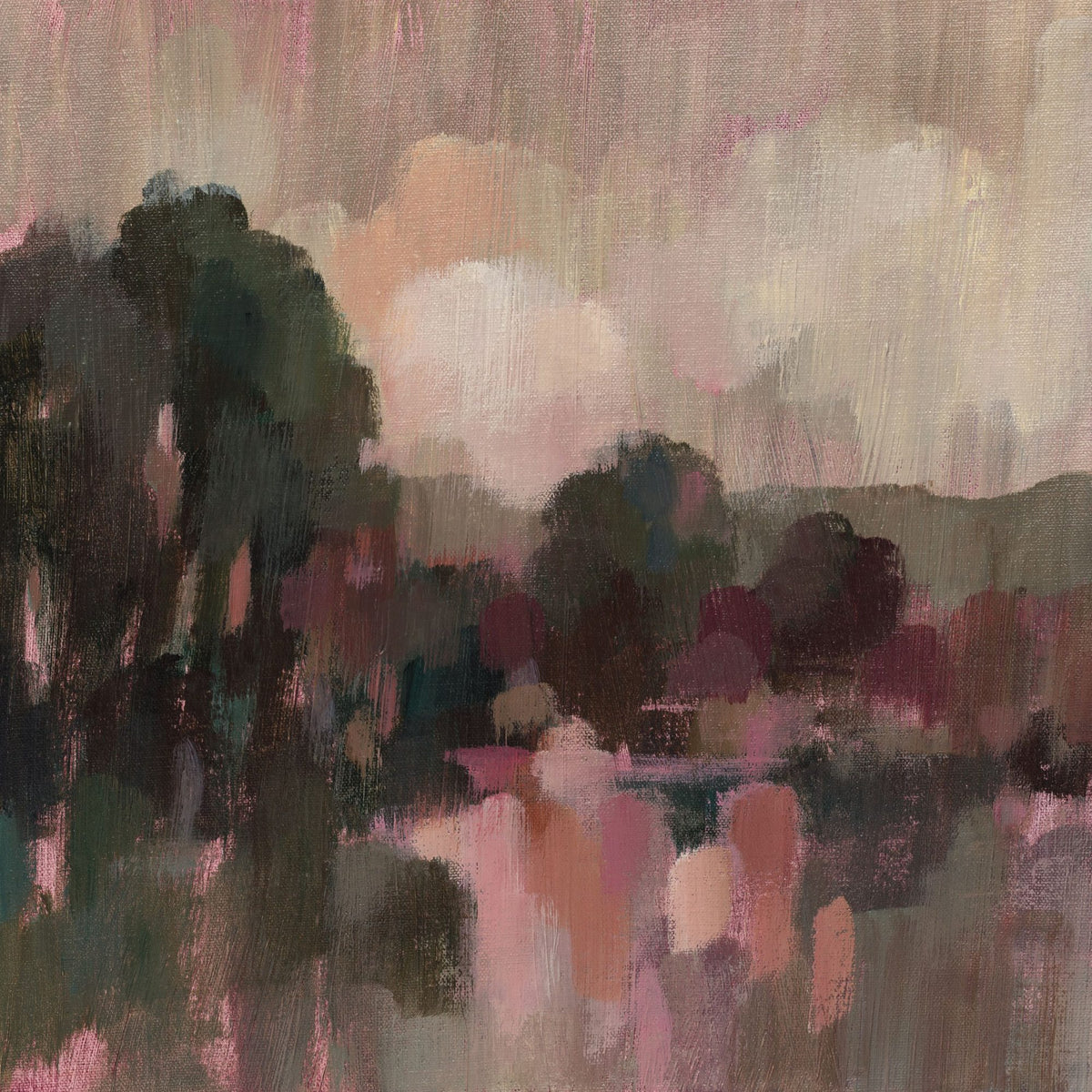 Dusk by the Lake I Mural Wallpaper - pure wallpaper artwork