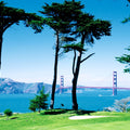 Golden Gate Fairway Mural Wallpaper - pure wallpaper artwork