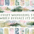Midsummer Meadow I Mural Wallpaper - pure wallpaper artwork