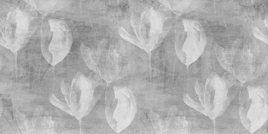 Floral Wallpaper Mural – Flower Wallpaper – Ceramic Flowers printable artwork