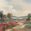 Path to the Lake Mural Wallpaper - pure wallpaper artwork