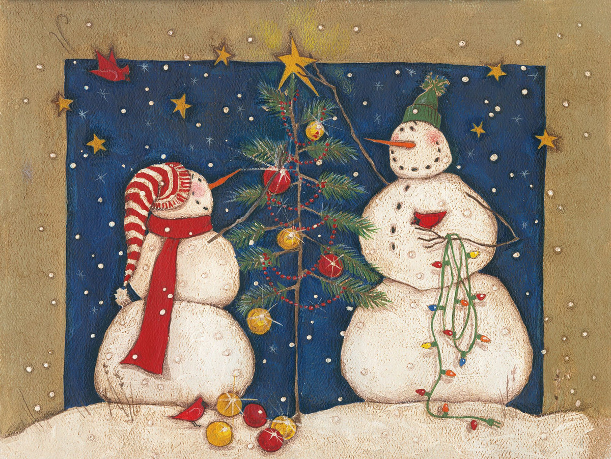 Seasonal Snowman XII Mural Wallpaper - pure wallpaper artwork