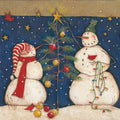Seasonal Snowman XII Mural Wallpaper - pure wallpaper artwork