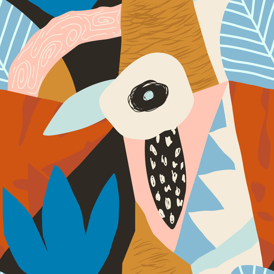 Paradise Bird Mural Wallpaper